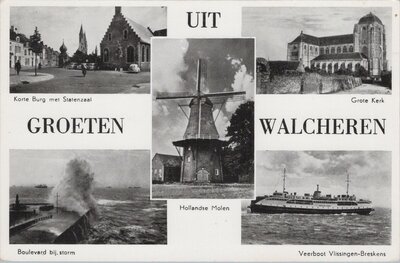 WALCHEREN - Meerluik Groeten uit Walcheren