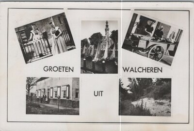 WALCHEREN - Meerluik Groeten uit Walcheren