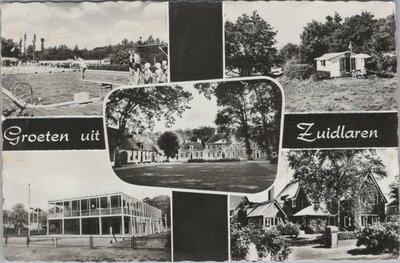 ZUIDLAREN - Meerluik Groeten uit Zuidlaren