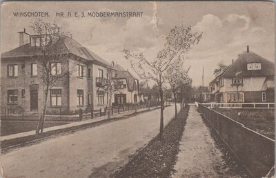 WINSCHOTEN - Mr. A.E. J. Moddermanstraat