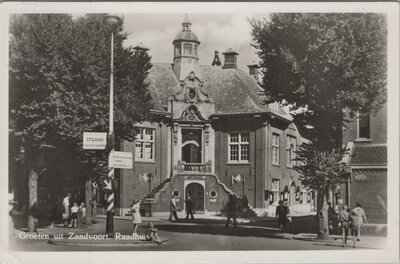 ZANDVOORT - Groet uit Zandvoort. Raadhuis