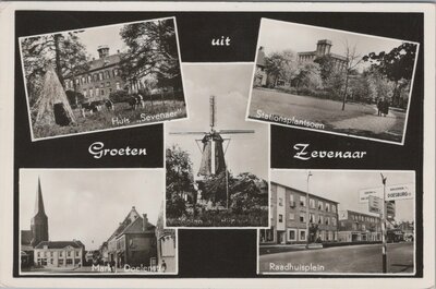 ZEVENAAR - Meerluik Groeten uit Zevenaar