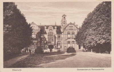 STEENWIJK - Gemeentehuis Ramswoerthe