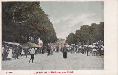 DEVENTER - Markt op den Brink