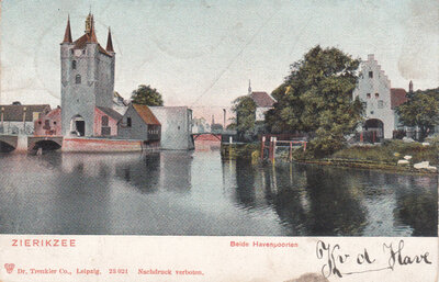 ZIERIKZEE - Beide Havenpoorten
