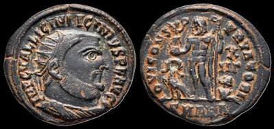 Licinius I. AD 308-324. Æ Follis 19mm, 3.45 g. Alexandria