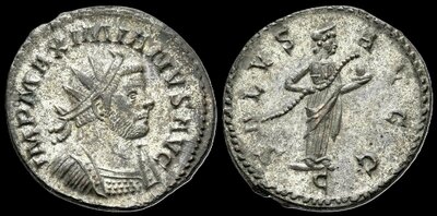 Maximianus. First reign, AD 286-305. Antoninianus 22mm, 4.34 g. Lugdunum Salus