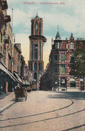 UTRECHT - Zadelstraat met Dom