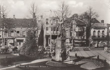 TILBURG - Heuvel m. Standbeeld Willem II