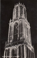 UTRECHT - Domtoren in Floodlight