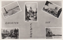 ELBURG - Meerluik Groeten uit Elburg