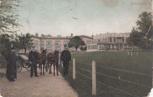 BRONBEEK - Landhuis, paard en wagen