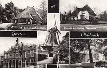 OLDEBROEK - Meerluik Groeten uit Oldebroek