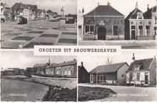 BROUWERSHAVEN - Meerluik Groeten uit Brouwershaven