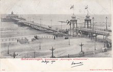 SCHEVENINGEN - Wandelpier Koningin Wilhelmina