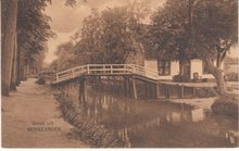 BENNEBROEK - Brug en Huisje aan Gracht