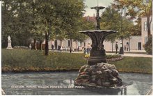 SCHIEDAM - Koning Willem Fontein in het Park