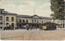 UTRECHT - Station met Electr. tram