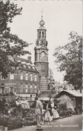 AMSTERDAM - Munttoren met Bloemenmarkt