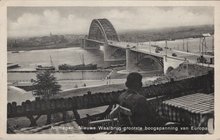 NIJMEGEN - Nieuwe Waalbrug grootste boogspanning van Europa