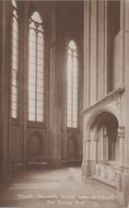 UTRECHT - Domkerk Gezicht achter in 't Koor, Het Heilige Graf