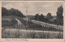 NIJMEGEN - Gezicht op den Waalbrug