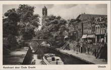 UTRECHT - Rondvaart door Oude Gracht