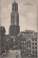 UTRECHT - Stadhuisbrug met Dom