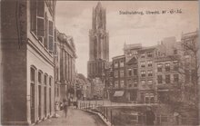 UTRECHT - Stadhuisbrug met Dom