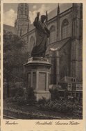 HAARLEM - Standbeeld Laurens Koster