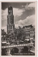 UTRECHT - Oude Gracht met Dom