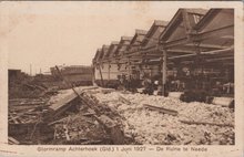 NEEDE - Stormramp Achterhoek (Gld.) 1927. De Ruïne te Neede