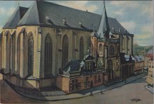 ZWOLLE - Groote Kerk met Hoofdwacht