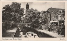 UTRECHT - Rondvaart door Oude Gracht