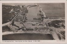 ZUIDERZEEWERKEN - Werkhaven te Den Oever 11 Mei 1929