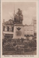 ZAANDAM - Monument Czaar Peter de Groote