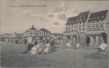 NOORDWIJK AAN ZEE - Strandgezicht Groet uit Noordwijk