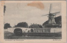 SLOTEN - Lemsterpoort met Koorenmolen