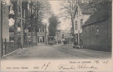 DOORN - Dorpsgezicht, groet uit Doorn