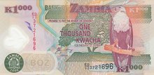 ZAMBIA P.44e - 1000 Kwacha 2006 UNC