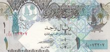 QATAR P.28 - 1 Riyal 2008 UNC