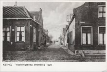 KETHEL - Vlaardingseweg omstreeks 1920