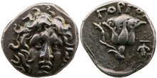 Kings of Macedon. Perseus. 179-168 BC. AR Drachm, 14mm, 2.81 g. Thessaly