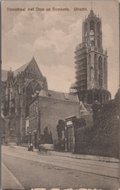 UTRECHT - Domstraat met Dom en Domkerk