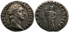 Domitian. AD-81-96.-AR-Denarius-18mm-3.93-g.-Rome