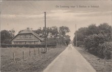 SCHOORL - De Laanweg naar 't Station te Schoorl