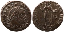 Licinius I. AD 308-324. Æ Follis 18mm, 3.84 g. Rome