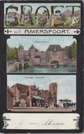 AMERSFOORT - Meerluik Groet uit Amersfoort