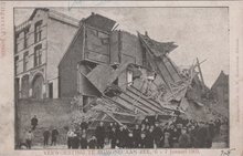 EGMOND AAN ZEE - Verwoesting te Egmond aan Zee, 6 - 7 Januari 1905