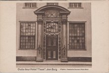 DEN BURG - Oude deur Hotel Texel